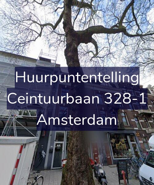 Foto gevel Huurpuntentelling voor Ceintuurbaan 328-1, Amsterdam