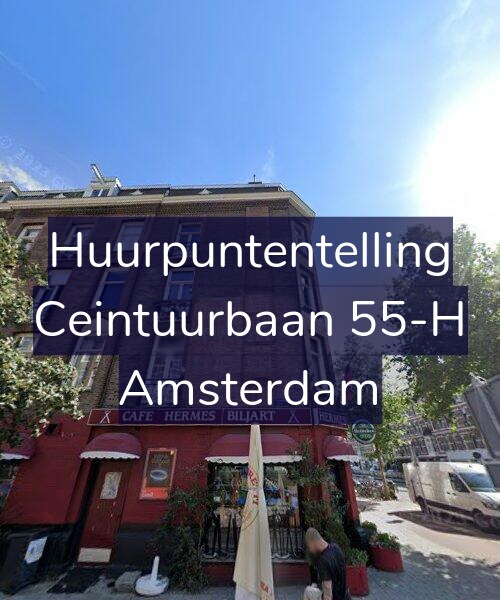 Foto gevel Huurpuntentelling voor Ceintuurbaan 55-H, Amsterdam