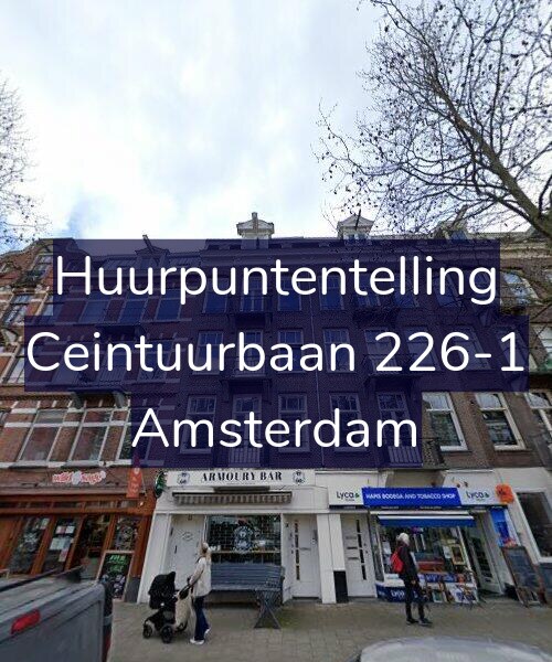 Foto gevel Huurpuntentelling voor Ceintuurbaan 226-1, Amsterdam