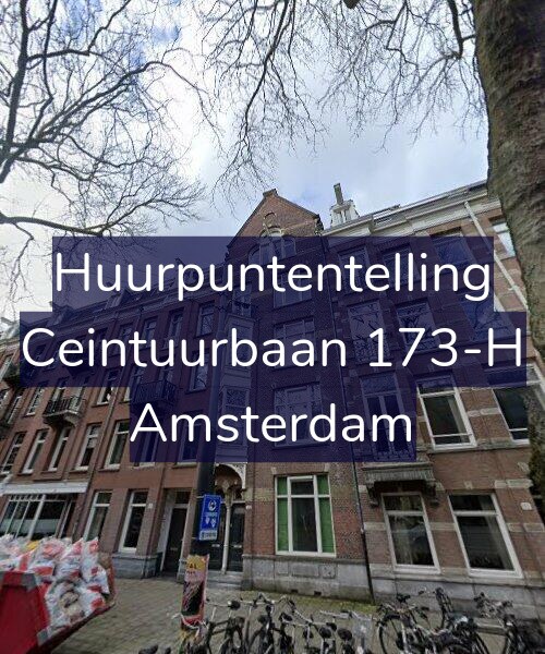Foto gevel Huurpuntentelling voor Ceintuurbaan 173-H, Amsterdam