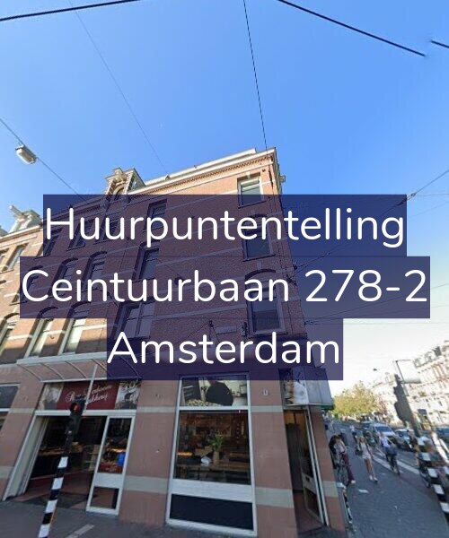 Foto gevel Huurpuntentelling voor Ceintuurbaan 278-2, Amsterdam