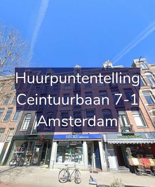 Foto gevel Huurpuntentelling voor Ceintuurbaan 7-1, Amsterdam