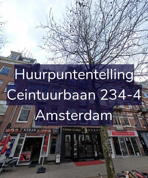 Foto gevel Huurpuntentelling voor Ceintuurbaan 234-4, Amsterdam