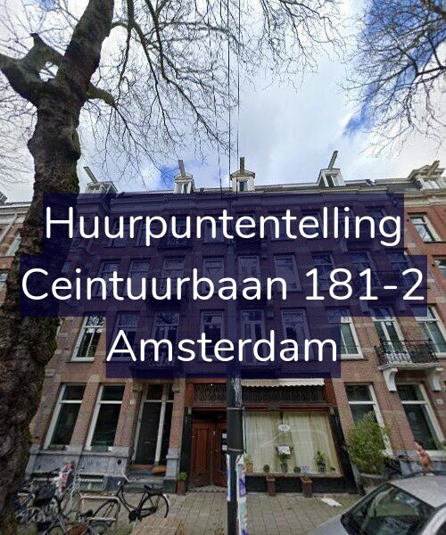 Foto gevel Huurpuntentelling voor Ceintuurbaan 181-2, Amsterdam