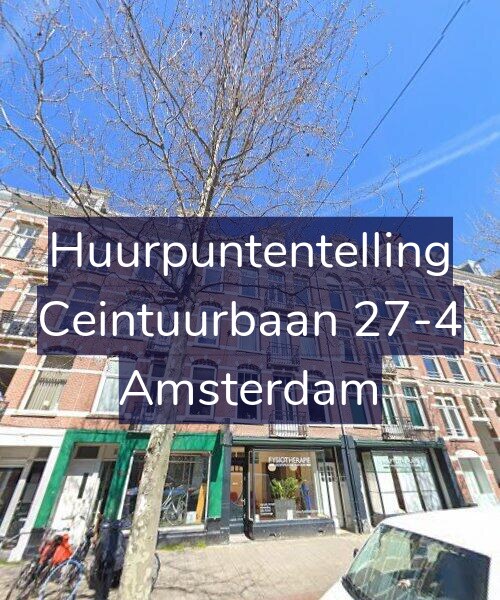 Foto gevel Huurpuntentelling voor Ceintuurbaan 27-4, Amsterdam