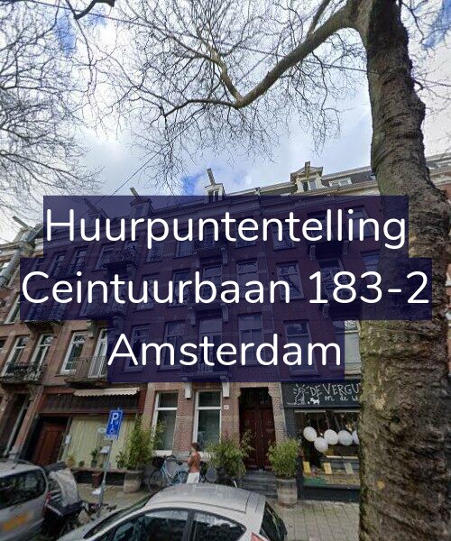 Foto gevel Huurpuntentelling voor Ceintuurbaan 183-2, Amsterdam