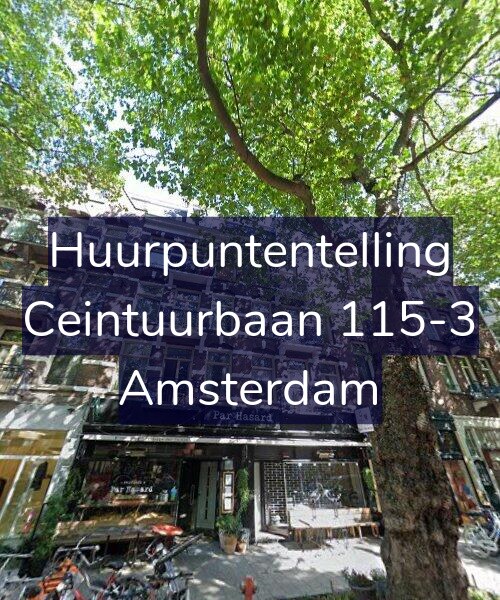 Foto gevel Huurpuntentelling voor Ceintuurbaan 115-3, Amsterdam