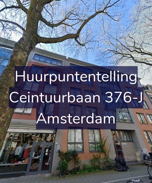 Foto gevel Huurpuntentelling voor Ceintuurbaan 376-J, Amsterdam