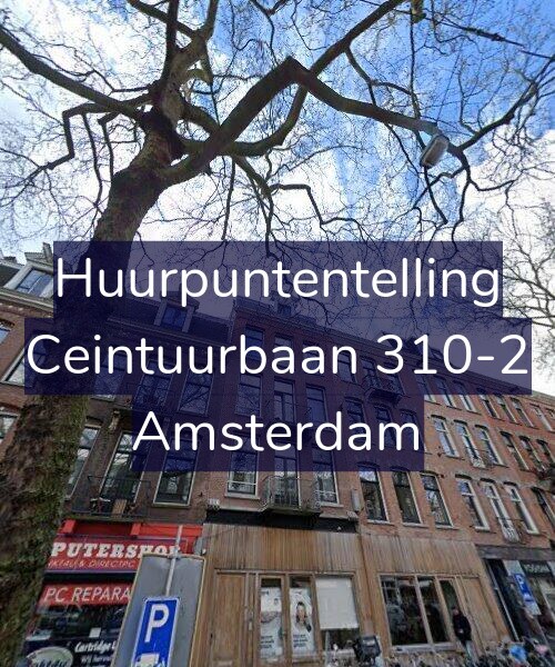 Foto gevel Huurpuntentelling voor Ceintuurbaan 310-2, Amsterdam