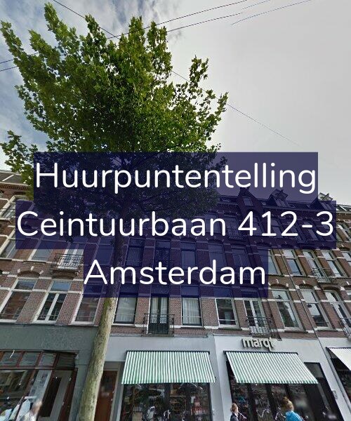 Foto gevel Huurpuntentelling voor Ceintuurbaan 412-3, Amsterdam