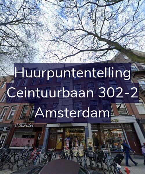Foto gevel Huurpuntentelling voor Ceintuurbaan 302-2, Amsterdam