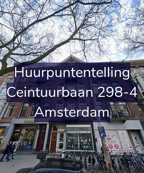 Foto gevel Huurpuntentelling voor Ceintuurbaan 298-4, Amsterdam