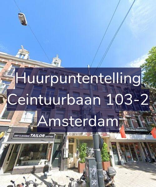Foto gevel Huurpuntentelling voor Ceintuurbaan 103-2, Amsterdam