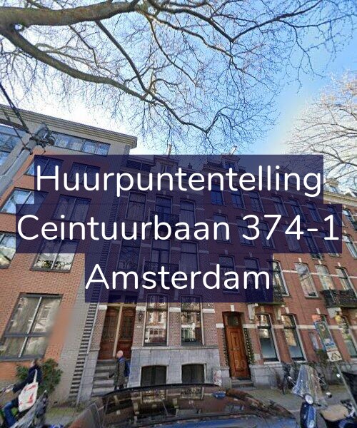 Foto gevel Huurpuntentelling voor Ceintuurbaan 374-1, Amsterdam