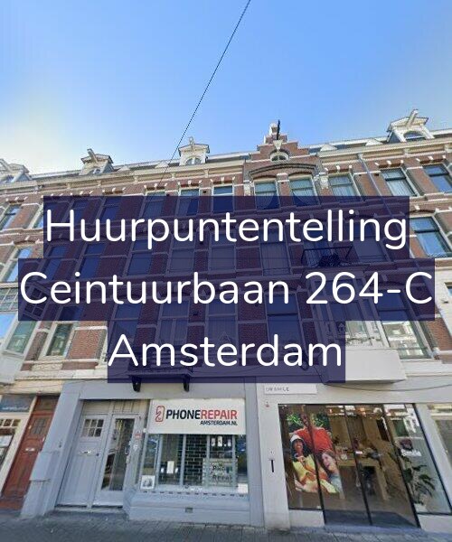 Foto gevel Huurpuntentelling voor Ceintuurbaan 264-C, Amsterdam