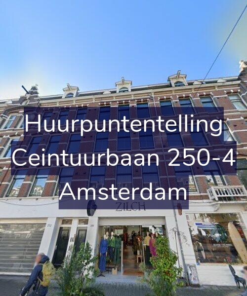 Foto gevel Huurpuntentelling voor Ceintuurbaan 250-4, Amsterdam