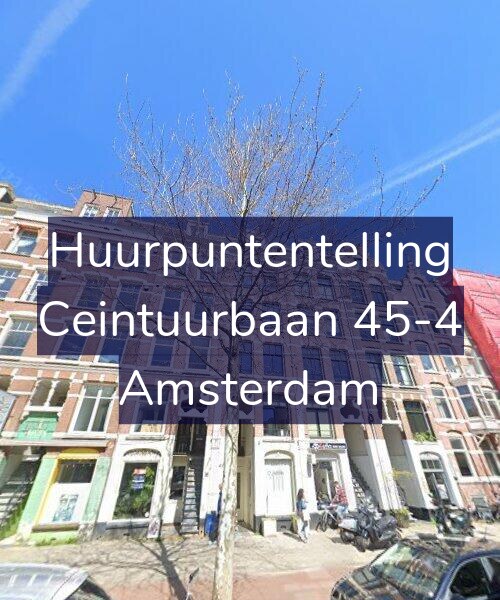 Foto gevel Huurpuntentelling voor Ceintuurbaan 45-4, Amsterdam
