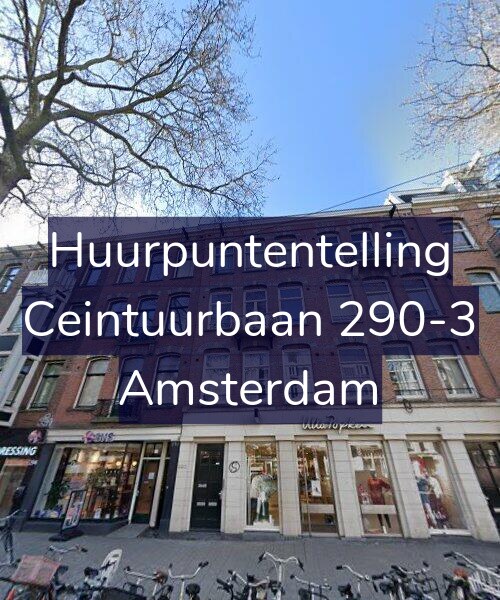 Foto gevel Huurpuntentelling voor Ceintuurbaan 290-3, Amsterdam
