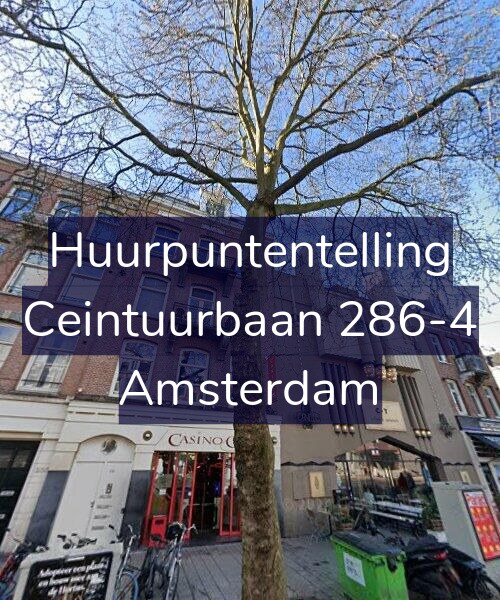Foto gevel Huurpuntentelling voor Ceintuurbaan 286-4, Amsterdam