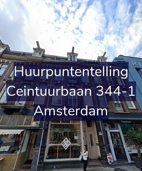 Foto gevel Huurpuntentelling voor Ceintuurbaan 344-1, Amsterdam