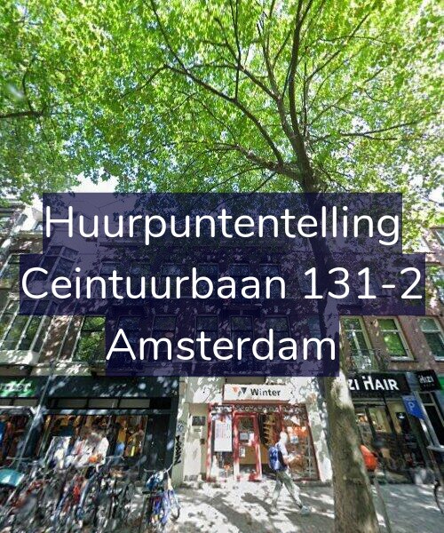 Foto gevel Huurpuntentelling voor Ceintuurbaan 131-2, Amsterdam