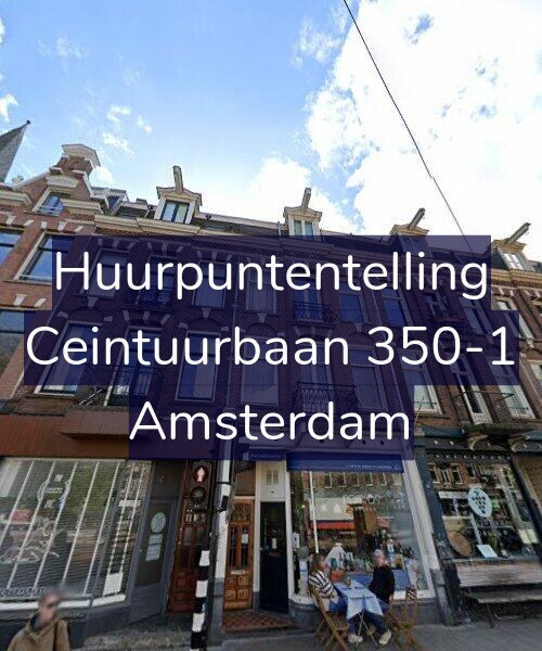 Foto gevel Huurpuntentelling voor Ceintuurbaan 350-1, Amsterdam