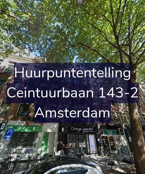 Foto gevel Huurpuntentelling voor Ceintuurbaan 143-2, Amsterdam