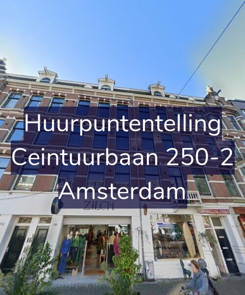 Foto gevel Huurpuntentelling voor Ceintuurbaan 250-2, Amsterdam