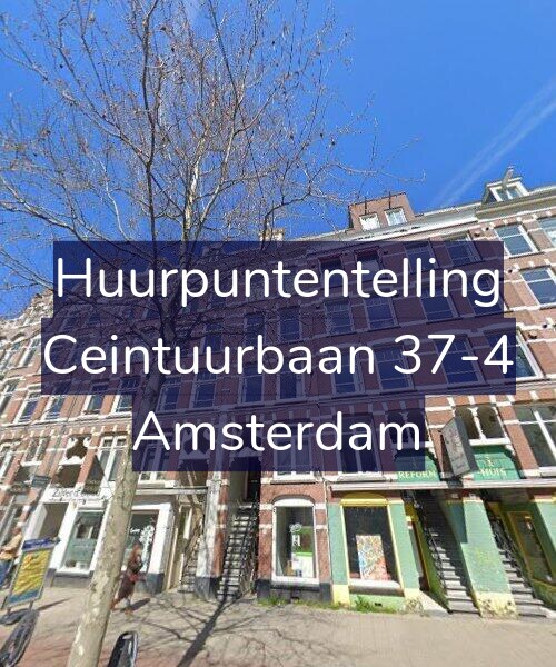 Foto gevel Huurpuntentelling voor Ceintuurbaan 37-4, Amsterdam