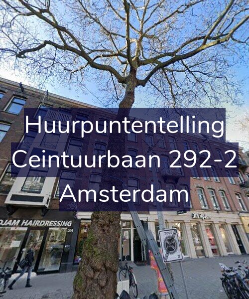 Foto gevel Huurpuntentelling voor Ceintuurbaan 292-2, Amsterdam