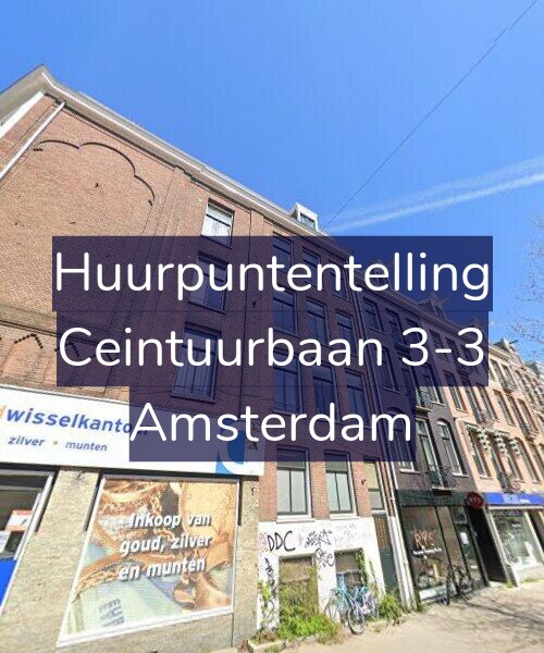 Foto gevel Huurpuntentelling voor Ceintuurbaan 3-3, Amsterdam