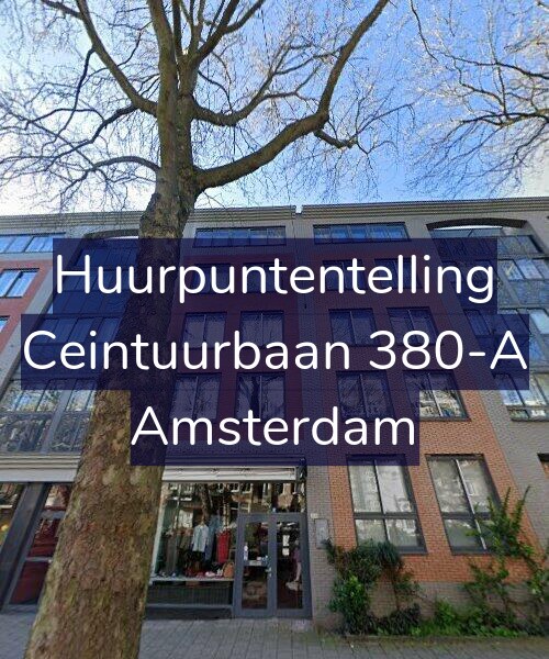 Foto gevel Huurpuntentelling voor Ceintuurbaan 380-A, Amsterdam