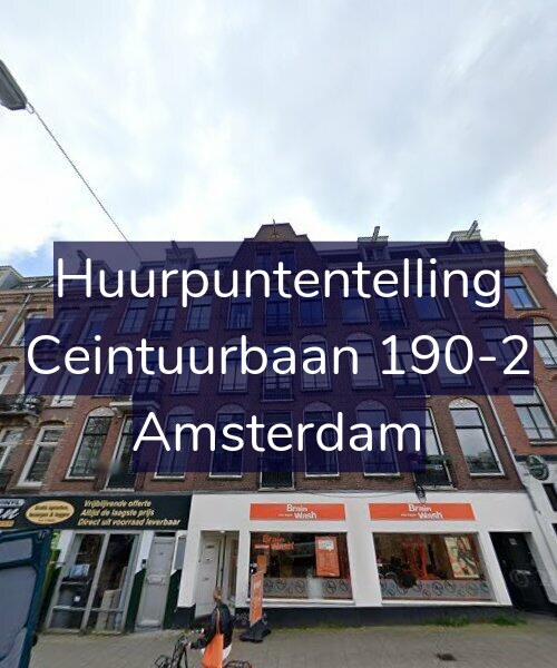 Foto gevel Huurpuntentelling voor Ceintuurbaan 190-2, Amsterdam