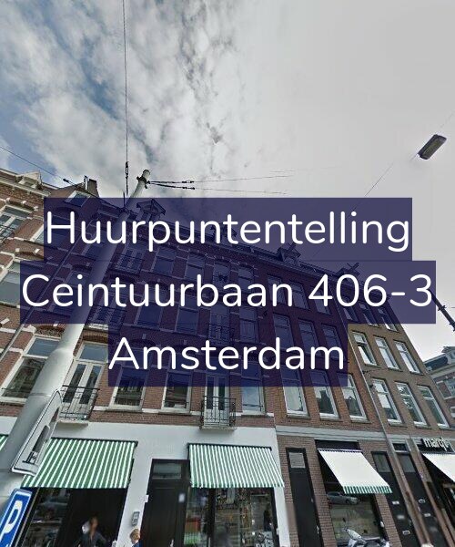 Foto gevel Huurpuntentelling voor Ceintuurbaan 406-3, Amsterdam