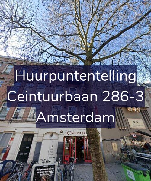 Foto gevel Huurpuntentelling voor Ceintuurbaan 286-3, Amsterdam