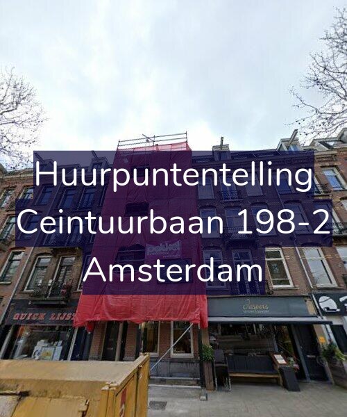 Foto gevel Huurpuntentelling voor Ceintuurbaan 198-2, Amsterdam
