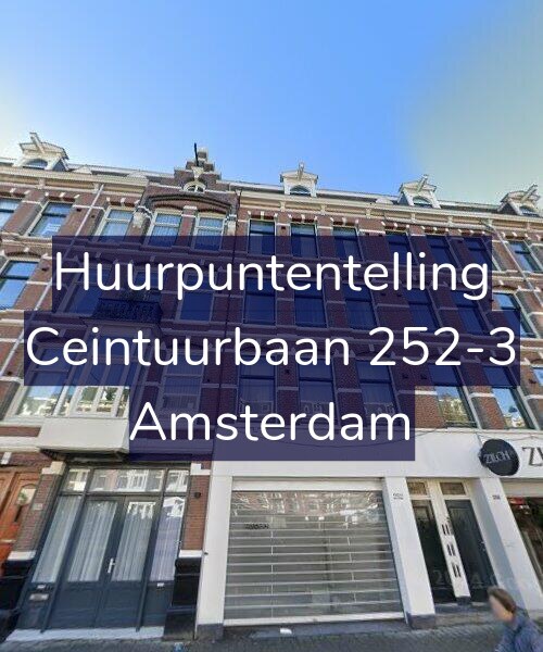 Foto gevel Huurpuntentelling voor Ceintuurbaan 252-3, Amsterdam