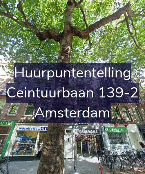 Foto gevel Huurpuntentelling voor Ceintuurbaan 139-2, Amsterdam