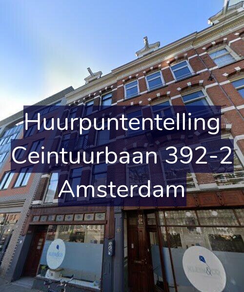 Foto gevel Huurpuntentelling voor Ceintuurbaan 392-2, Amsterdam