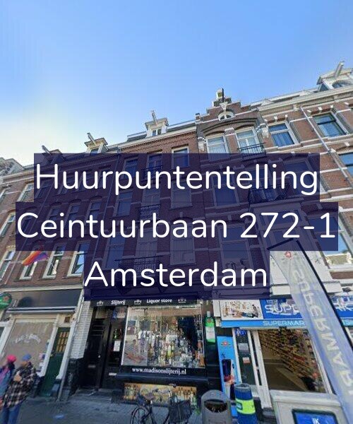 Foto gevel Huurpuntentelling voor Ceintuurbaan 272-1, Amsterdam