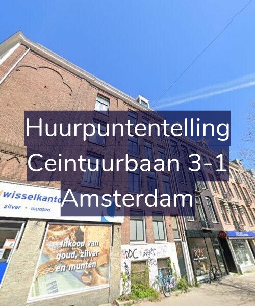 Foto gevel Huurpuntentelling voor Ceintuurbaan 3-1, Amsterdam