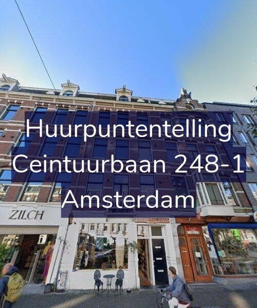 Foto gevel Huurpuntentelling voor Ceintuurbaan 248-1, Amsterdam