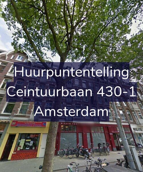 Foto gevel Huurpuntentelling voor Ceintuurbaan 430-1, Amsterdam