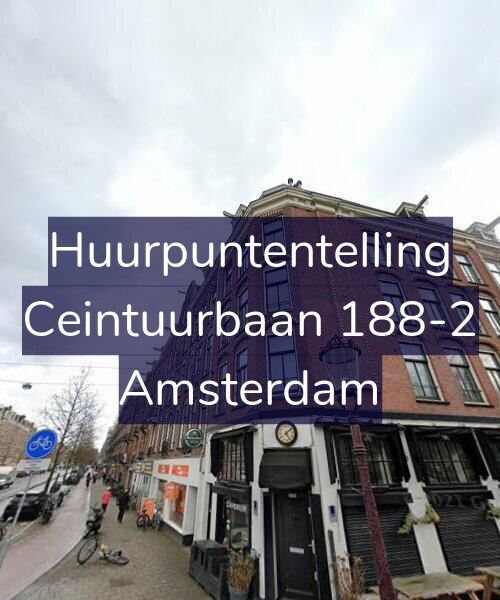 Foto gevel Huurpuntentelling voor Ceintuurbaan 188-2, Amsterdam