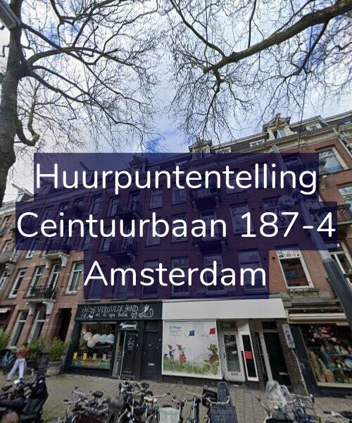 Foto gevel Huurpuntentelling voor Ceintuurbaan 187-4, Amsterdam