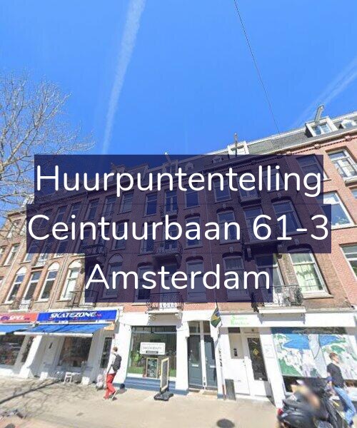 Foto gevel Huurpuntentelling voor Ceintuurbaan 61-3, Amsterdam