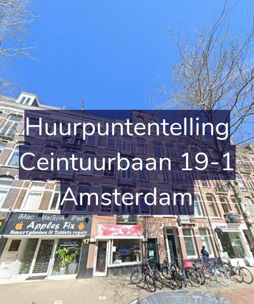 Foto gevel Huurpuntentelling voor Ceintuurbaan 19-1, Amsterdam