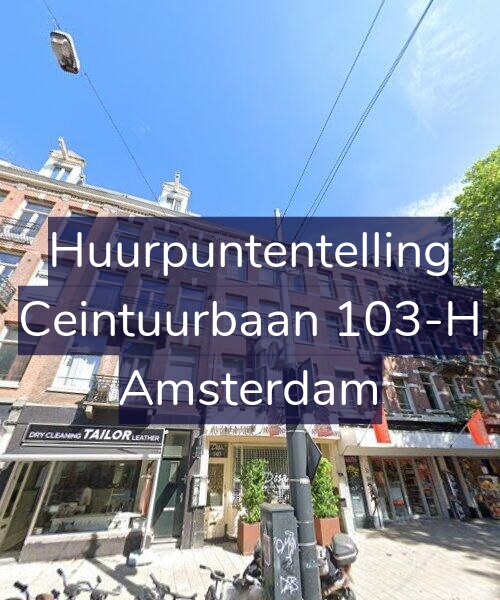 Foto gevel Huurpuntentelling voor Ceintuurbaan 103-H, Amsterdam
