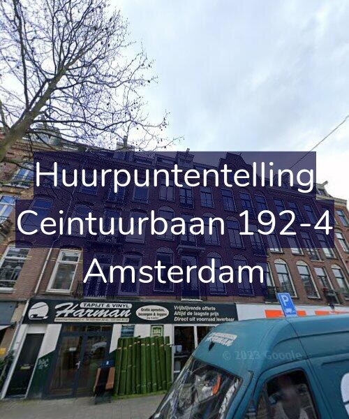 Foto gevel Huurpuntentelling voor Ceintuurbaan 192-4, Amsterdam