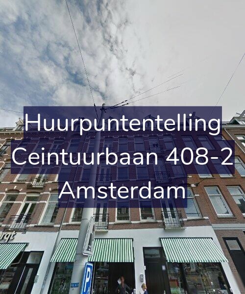 Foto gevel Huurpuntentelling voor Ceintuurbaan 408-2, Amsterdam